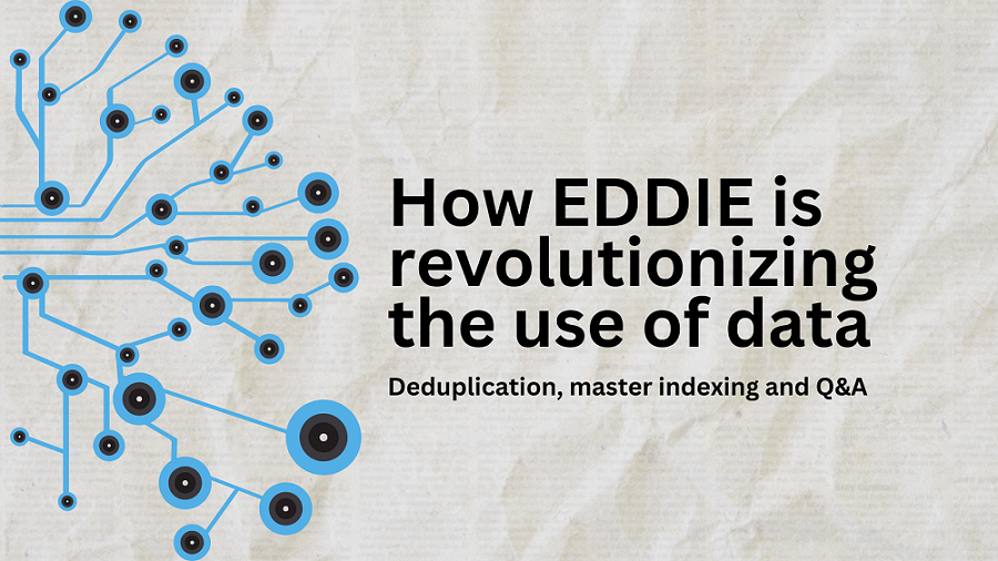 Deduplication and master indexing